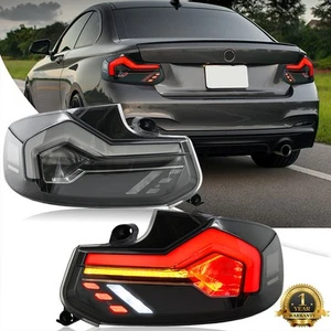 LED Tail Lights For BMW 2-Series F22 F23 M2 2014-2020 White Tube Rear Lamps DRL - Bild 1 von 17