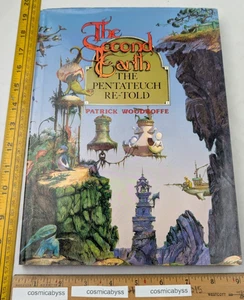 The Second Earth Patrick Woodroffe book HCDJ 1989 Hardcover - Picture 1 of 7