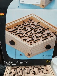 Brio Labyrinth Game 2006 Wooden With Box Made In Sweden Missing Balls / Marbles - Picture 1 of 5