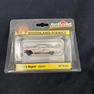 Woodland Scenics HO Scale AutoScenes #AS5531 – Rusty’s Regret – Weathered 1950s - Picture 1 of 4