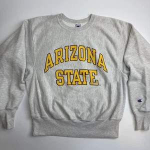 Vintage Champion Reverse Weave Arizona State Sweatshirt mit Rundhalsausschnitt grau Medium - Bild 1 von 7