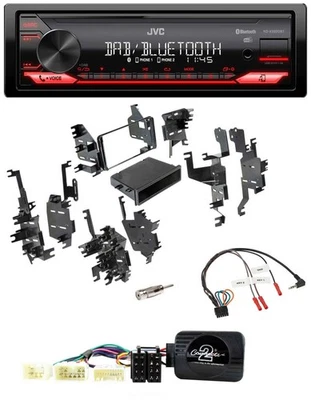 JVC Bluetooth USB DAB Lenkrad Autoradio für Toyota FJ (ab 2007) - Bild 1 von 4