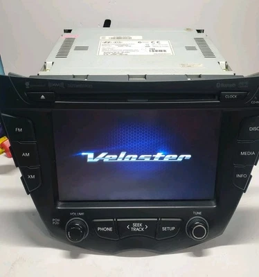 Unidad de pantalla de radio HYUNDAI VELOSTER 2012-2015 sintonizador AM-FM CD OEM 96560-2V730 Foto 1 de 4