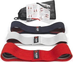 Bande Elastiche Fitness Donna E Uomo (3 Pezzi) | Fasce Elastiche Resistenza in T - Foto 1 di 12