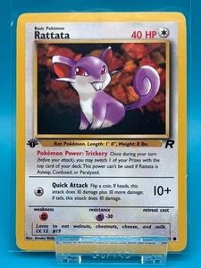 Vintage, 2000 Pokémon Game, 1st Edition, TEAM ROCKET, See Listing for Card List - Picture 1 of 37