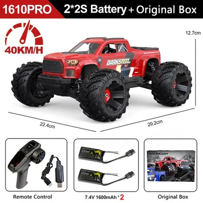 Monster Truck 1/16 Udi RC coche todo terreno UD1610PRO motor sin escobillas alta velocidad 4X4 Foto 1 de 4