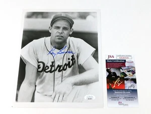 Ray Boone Signed 8 x 10 B & W Photo Tigers JSA Auto - Picture 1 of 3