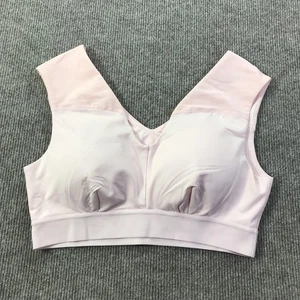Tommie Copper Sports Bra Womens Large Pink Shoulder Support Activewear Gym Yoga - Picture 1 of 8