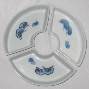 Orential Porcelian Ceramic 3 Piece Serving Bowls - Picture 1 of 1