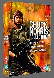 Chuck Norris Collection - Missing In Action/Code Of Silence/Lone Wolf McQuade (Box Set) (DVD, 2006)