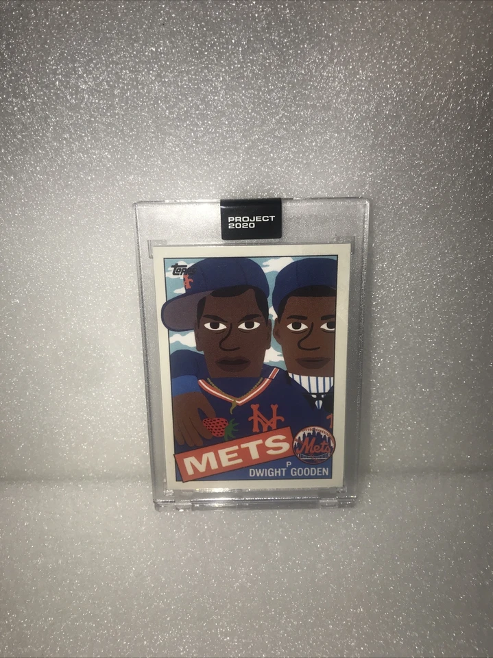 Topps PROJECT 2020 Card 203 - 1985 Dwight Gooden by Keith Shore - Image 1 of 4