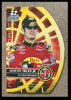 2004 Press Pass Stealth No Boundaries Martin Truex Jr. NASCAR #NB8 Insert - Image 1 of 2