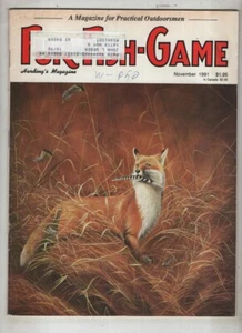 Fur-Fish-Game Mag November 1991 102921nonr - Imagen 1 de 2