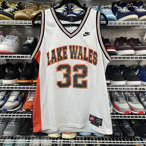 Vintage Nike Amare Stoudemire Jersey Large Mens #32 Lake Wales High School 2002 Cover