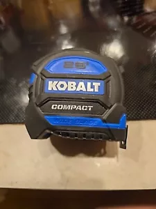 Kobalt 25Ft. Tape Measure Compact Wide Blade Stainless Steel Double Sided - Picture 1 of 8