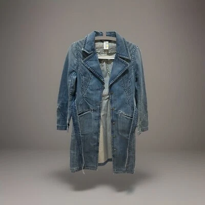 Vintage Marc Jacobs Long Denim Coat Size XS - Image 1 of 4