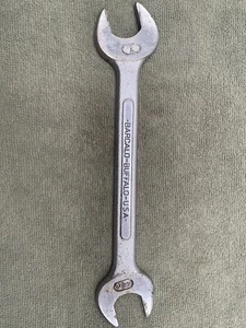 Vintage #533C Barcalo-Buffalo USA Kombination 15/16" x 1" Maulschlüssel SELTEN - Bild 1 von 5