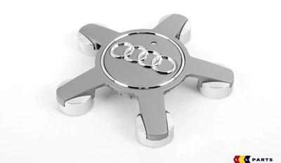 NEW GENUINE AUDI A3 A4 A5 A6 A7 A8 Q5 Q7 ALLOY WHEEL BADGE CENTER CAP LOGO 1QTY - Image 1 of 4