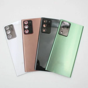 Back Cover Glass Battery Door+Camera Lens For Samsung Galaxy Note20 Ultra 5G - Picture 1 of 9