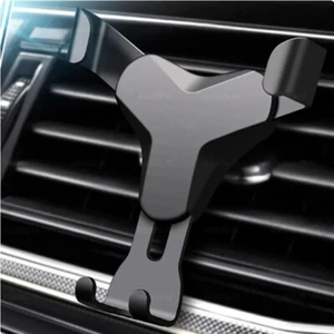 Soporte de teléfono de automóvil de ángulo ajustable con ventilación de aire soporte de gravedad para GPS - Imagen 1 de 10