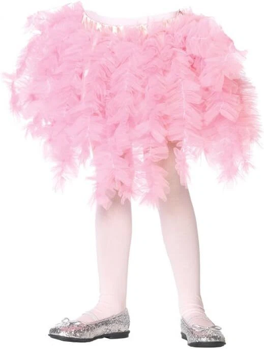 Accordion Tulle Layered Petticoat Halloween Child Costume Accessory 2 COLORS - Image 1 of 1