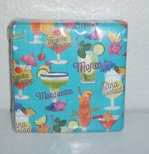 Tommy Bahama 40 Cocktail Paper Napkins Package Drink Theme Margarita Pina Colada
