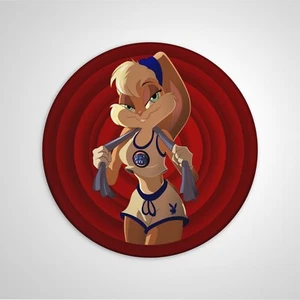 Lola Bunny Sticker Pin Up Girl Sticker Bad Girls Club Custom Sticker NEU - Imagen 1 de 8