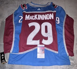 Nathan MacKinnon Signed Jersey Colorado Avalanche JSA COA  - Picture 1 of 3