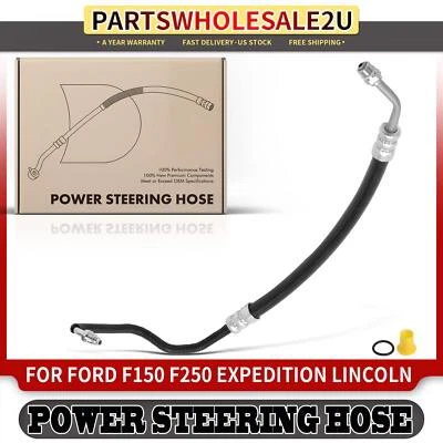 Power Steering Pressure Line Hose Assy for Ford	F-150 F-250 Expedition Lincoln - Image 1 of 4