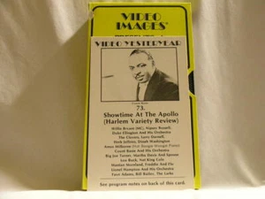 DUKE ELLINGTON & DINAH WASHINGTON Showtime at the Apollo Count Basie VHS tape - Picture 1 of 5