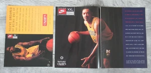 Chris Webber Juwan Howard Michigan Wolverines Fab Five Nike Original Print Ads - Picture 1 of 4