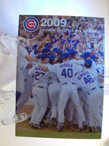 Horario de bolsillo de béisbol de los Chicago Cubs 2009 (Sch0188) - Imagen 1 de 2
