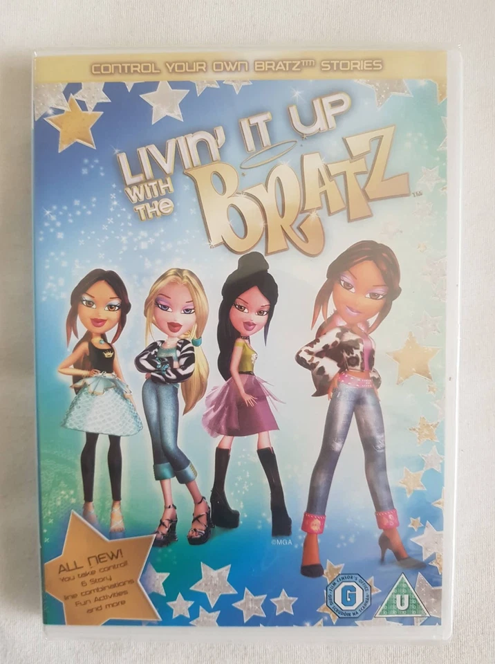 DVD - Livin it up with the Bratz - Interactive - Sealed - PAL Region (Europe) - Image 1 of 2