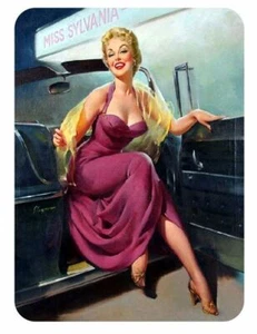 Pinup Girl Sticker Decal pin up pin-up P64 - Picture 1 of 1