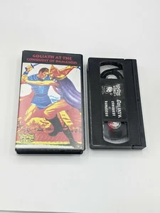 Goliath at the Conquest of Demascus Something Weird HTF VHS Rare - Picture 1 of 2