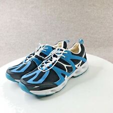 Speedo Womens Sneakers Black Blue White Size 10 Athletic Activewear Shoes #2279