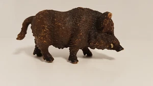 14222 Schleich Boar: Wild Boar, Brown ref : 1D4103 - Bild 1 von 7