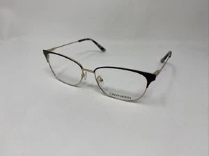 CALVIN KLEIN CK18108 200 GRAY GOLD 52/15/135 FLEX HINGE /K32 - Picture 1 of 8