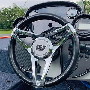Boat Steering Wheel Marine Steering Wheel for Marine Vessels Fishing Boat - Picture 1 of 7