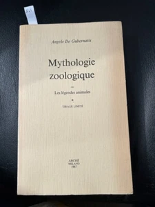 DE GUBERNATIS Angelo, Mytologie zoologique ou Les legendes animales - Picture 1 of 1