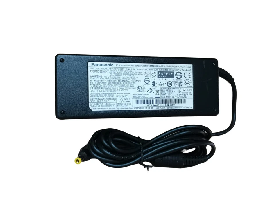 Panasonic Toughbook 125W AC Adapter (CF-AA5803A M2)