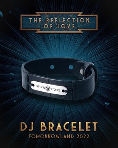 Tomorrowland REFLECTION OF LOVE DJ BRACELET Neu Limitiert auf 150 Stück 