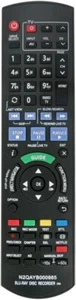 N2QAYB000985 Replaced Remote for Panasonic Blu-ray Player DMR-BWT720 DMR-BWT820 - Picture 1 of 1