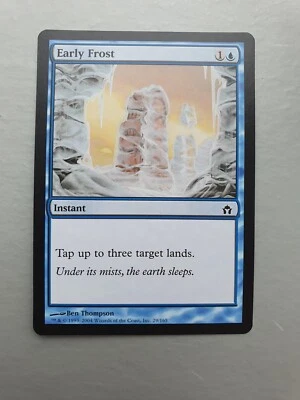 Early Frost , MTG Fifth Dawn (2004). Common Blue Instant NM - Image 1 of 2
