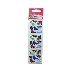 Vintage Stickers Sandylion Kromekote Shoes Boots Heels Retro Athletic Shoe New - Picture 1 of 3