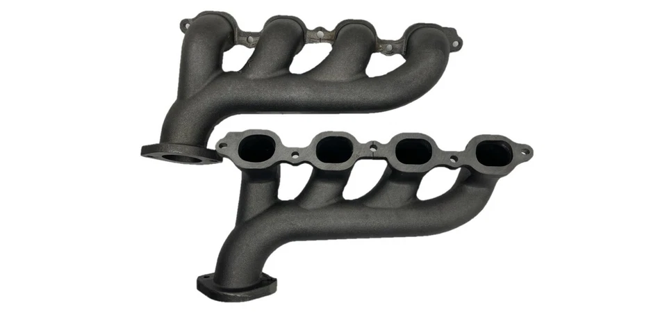 Colectores de escape de hierro fundido Chevrolet L83 LT 5,3 L - CRUDO sin recubrimiento Foto 1 de 4