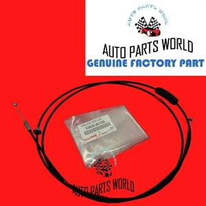 CABLE DE LIBERACIÓN DE CONTROL DE BLOQUEO DE CAPÓ ORIGINAL OEM LEXUS 2003-2009 GX470 53630-60100 - Imagen 1 de 2