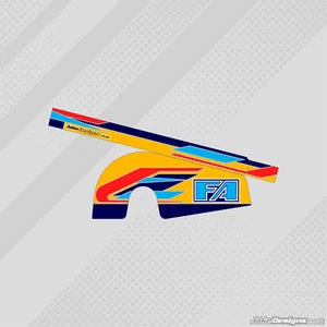 2016 FA ALONSO STYLE - OTK CHAIN STICKER - JakeDesigns - Picture 1 of 1