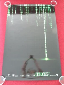THE MATRIX RELOADED - A HOLOGRAPHIC US ONE SHEET ROLLING POSTER KEANU REEVES 2003 - Bild 1 von 6