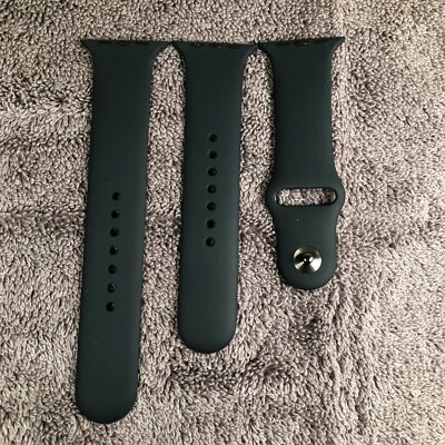 Correa de reloj deportivo Apple M/L y S/M 45 mm gris silicona Foto 1 de 4